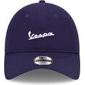 justerbar-morkbla-9twenty-kurvkeps-fran-vespa-piaggio-av-new-era