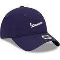justerbar-morkbla-9twenty-kurvkeps-fran-vespa-piaggio-av-new-era