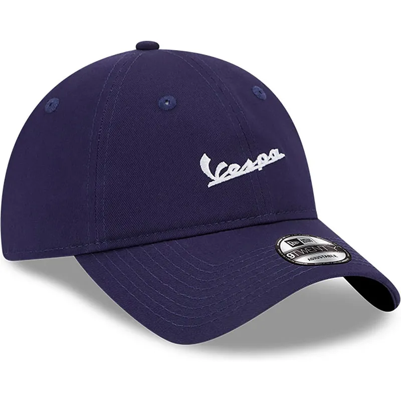 kepsar-curva-marinbla-justerbart-band-9twenty-fran-vespa-piaggio-av-new-era