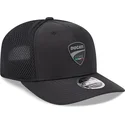 svart-truckerkeps-9fifty-stretch-snap-ripstop-fran-ducati-motor-motogp-av-new-era