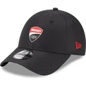justerbar-svart-bojd-keps-9forty-ripstop-ducati-motor-motogp-fran-new-era
