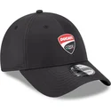 justerbar-svart-bojd-keps-9forty-ripstop-ducati-motor-motogp-fran-new-era