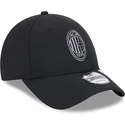 kepsar-curva-svart-justerbart-band-9forty-repreve-fran-ac-milan-serie-a-av-new-era