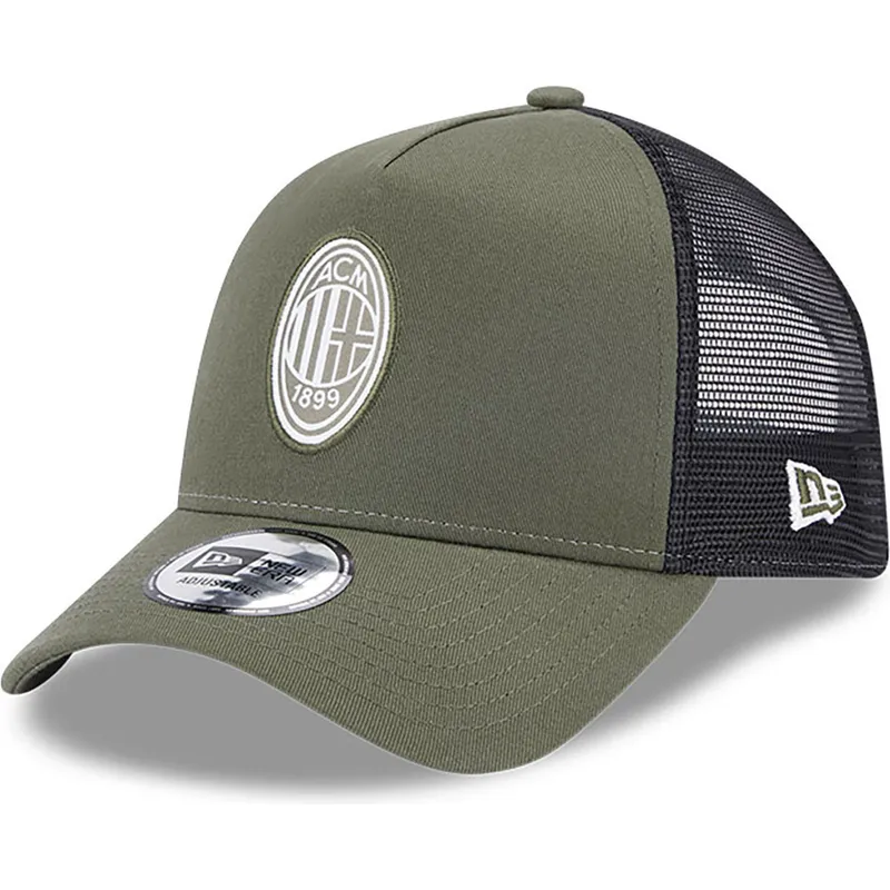 kepsar-curva-gron-snapback-a-frame-seasonal-fran-ac-milan-serie-a-av-new-era