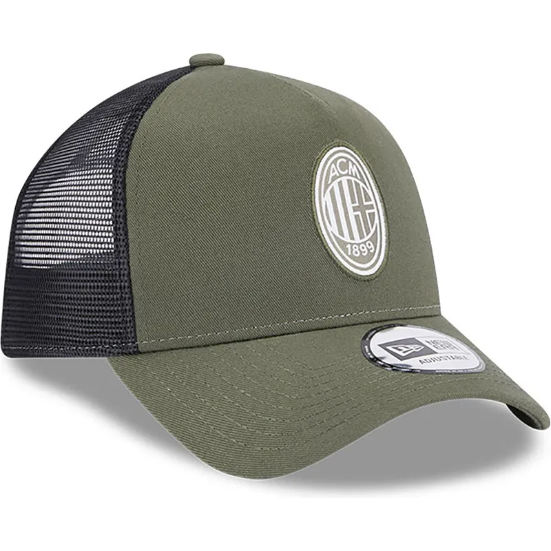 kepsar-curva-gron-snapback-a-frame-seasonal-fran-ac-milan-serie-a-av-new-era