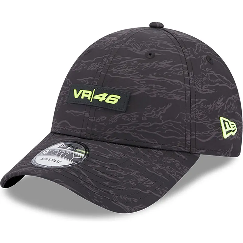 kepsar-curva-svart-justerbart-band-9forty-all-over-print-fran-valentino-rossi-vr46-motogp-av-new-era