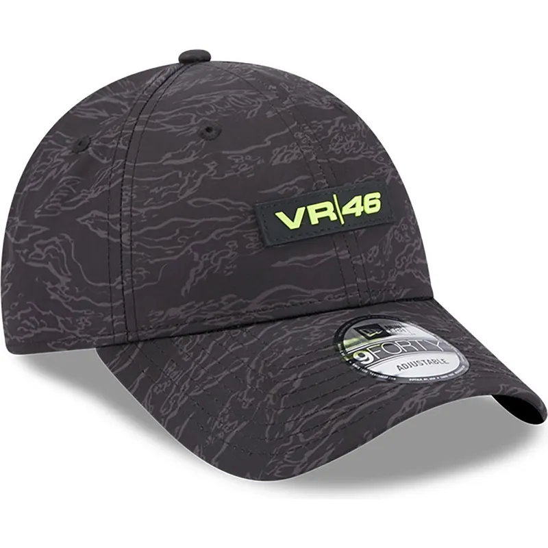 kepsar-curva-svart-justerbart-band-9forty-all-over-print-fran-valentino-rossi-vr46-motogp-av-new-era