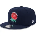 kepsar-plana-bla-snapback-9fifty-wool-fran-england-rugby-rfu-av-new-era