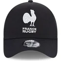 svart-a-frame-monochrome-truckerkeps-fran-french-rugby-federation-ffr-av-new-era