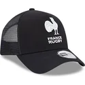 svart-a-frame-monochrome-truckerkeps-fran-french-rugby-federation-ffr-av-new-era