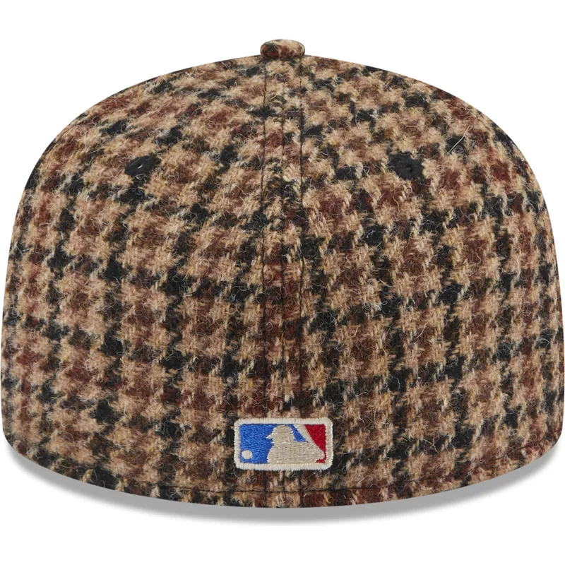 kepsar-plana-brun-justerad-59fifty-harris-tweed-fran-new-york-yankees-mlb-av-new-era