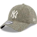 kepsar-curva-gra-justerbart-band-9twenty-tweed-pack-fran-new-york-yankees-mlb-av-new-era