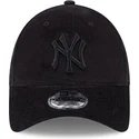 new-era-new-york-yankees-mlb-9forty-cord-svart-justerbar-bojd-keps-med-svart-logotyp