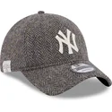 kepsar-curva-gra-justerbart-band-9twenty-tweed-pack-fran-new-york-yankees-mlb-av-new-era