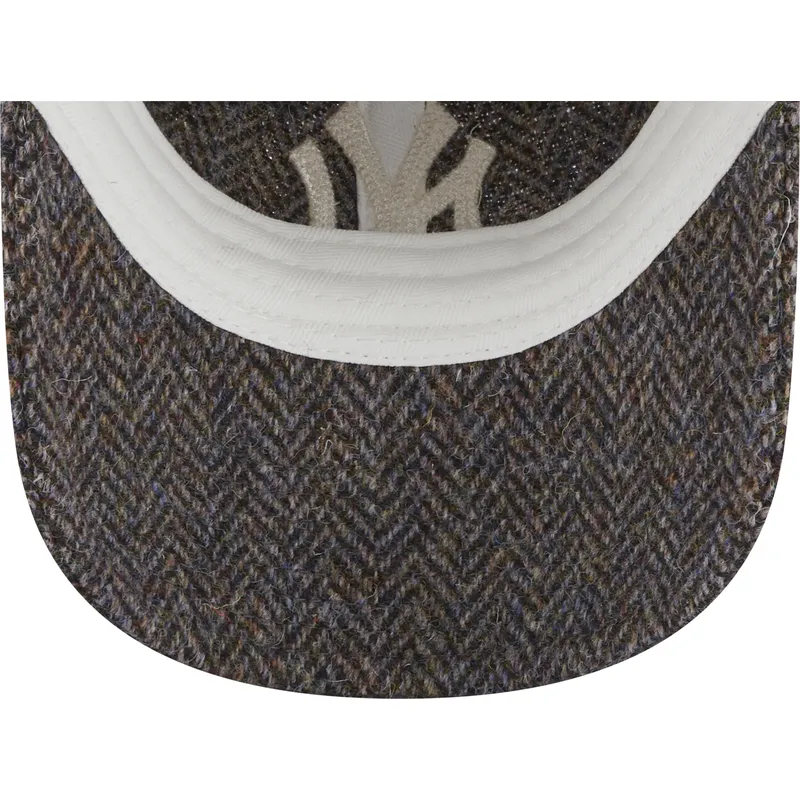 kepsar-curva-gra-justerbart-band-9twenty-tweed-pack-fran-new-york-yankees-mlb-av-new-era