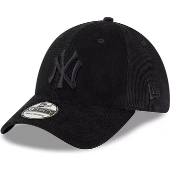 Svart justerbar 39THIRTY Cord böjd keps från New York Yankees MLB av New Era