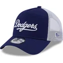 new-era-los-angeles-dodgers-mlb-a-frame-team-script-bla-truckerkeps