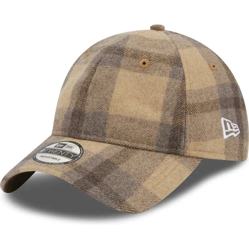kepsar-curva-brun-justerbart-band-9twenty-av-new-era