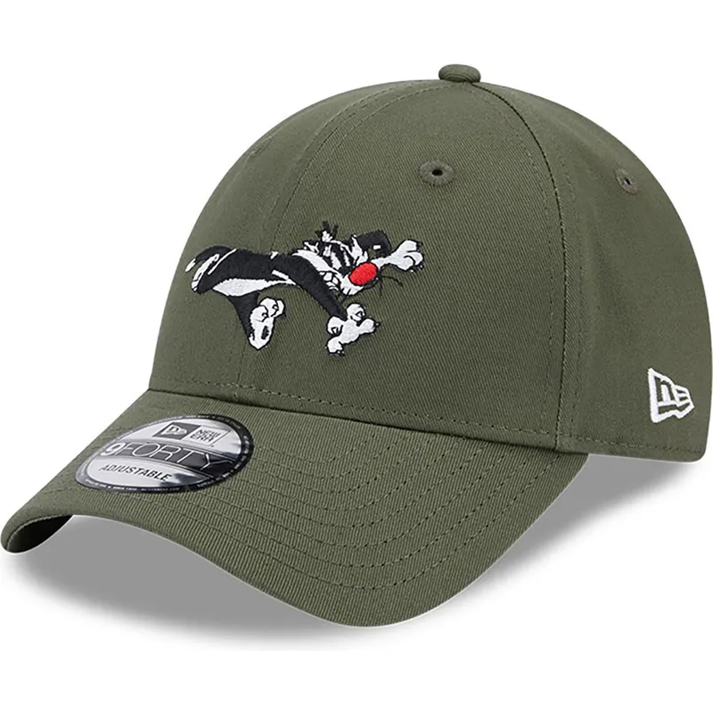 kepsar-curva-gron-justerbart-band-9forty-fran-silvestre-looney-tunes-av-new-era
