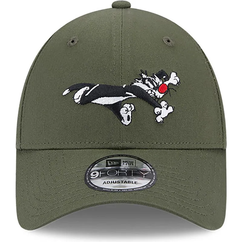 kepsar-curva-gron-justerbart-band-9forty-fran-silvestre-looney-tunes-av-new-era