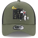 kepsar-curva-gron-snapback-a-frame-fran-piolin-y-silvestre-looney-tunes-av-new-era