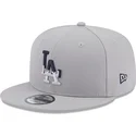 gra-platt-snapbackkeps-9fifty-team-drip-los-angeles-dodgers-mlb-fran-new-era
