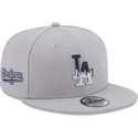 gra-platt-snapbackkeps-9fifty-team-drip-los-angeles-dodgers-mlb-fran-new-era