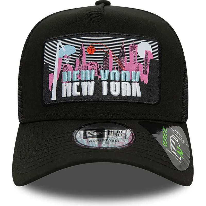 kepsar-curva-svart-snapback-a-frame-repreve-license-plate-fran-new-york-av-new-era