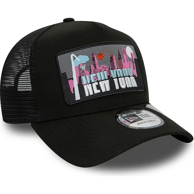 kepsar-curva-svart-snapback-a-frame-repreve-license-plate-fran-new-york-av-new-era