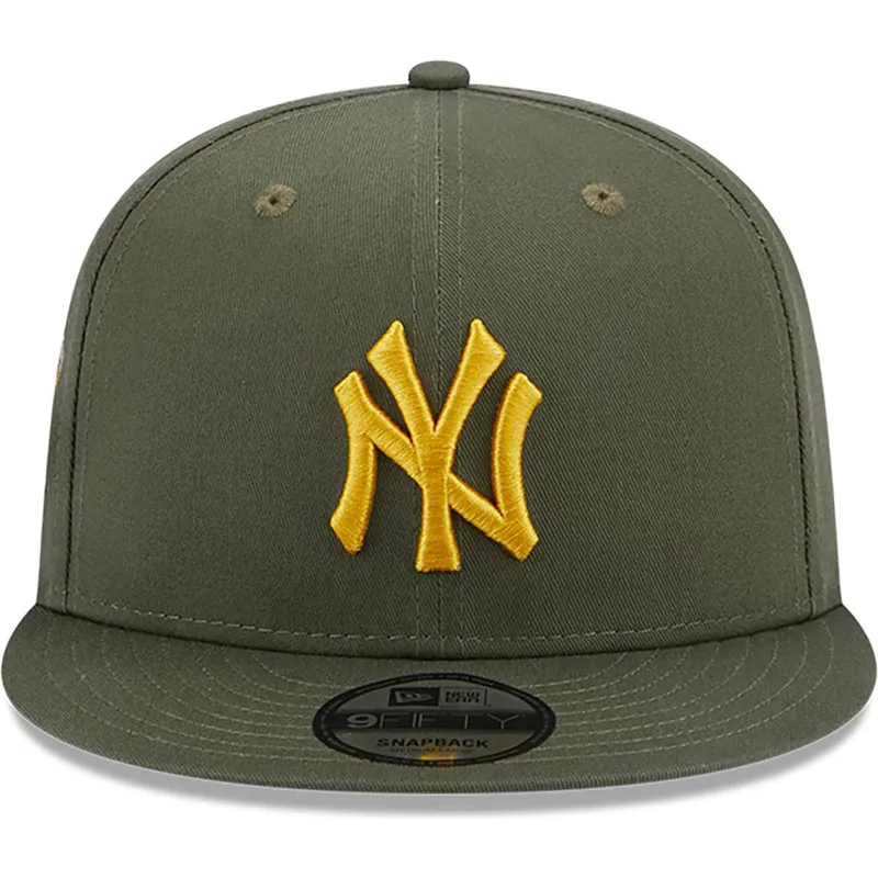 kepsar-plana-gron-snapback-9fifty-side-patch-fran-new-york-yankees-mlb-av-new-era