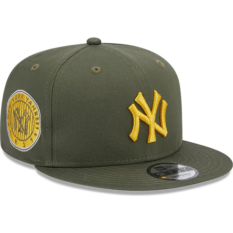 kepsar-plana-gron-snapback-9fifty-side-patch-fran-new-york-yankees-mlb-av-new-era