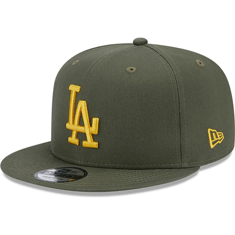 kepsar-plana-gron-snapback-9fifty-side-patch-fran-los-angeles-dodgers-mlb-av-new-era