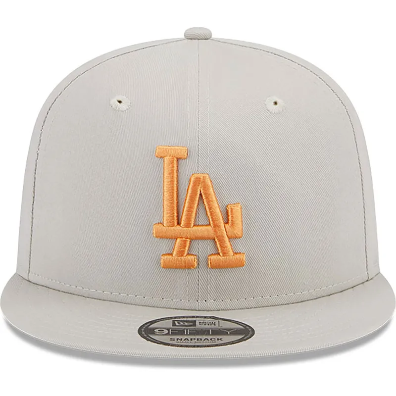 kepsar-plana-beige-snapback-9fifty-side-patch-fran-los-angeles-dodgers-mlb-av-new-era