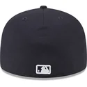 kepsar-plana-marinbla-justerad-59fifty-team-outline-fran-new-york-yankees-mlb-av-new-era