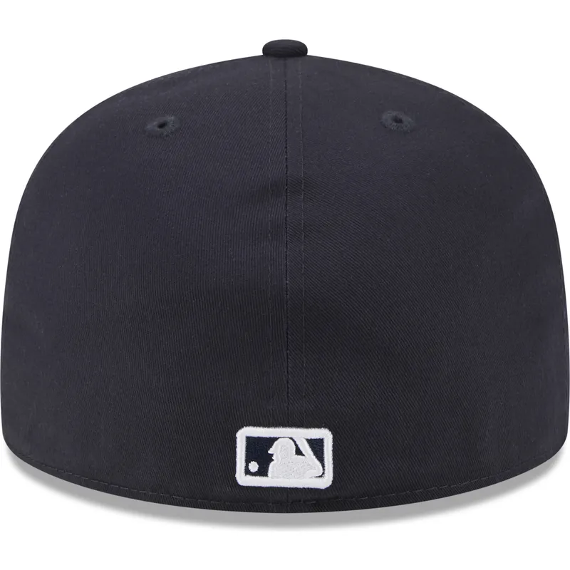 kepsar-plana-marinbla-justerad-59fifty-team-outline-fran-new-york-yankees-mlb-av-new-era