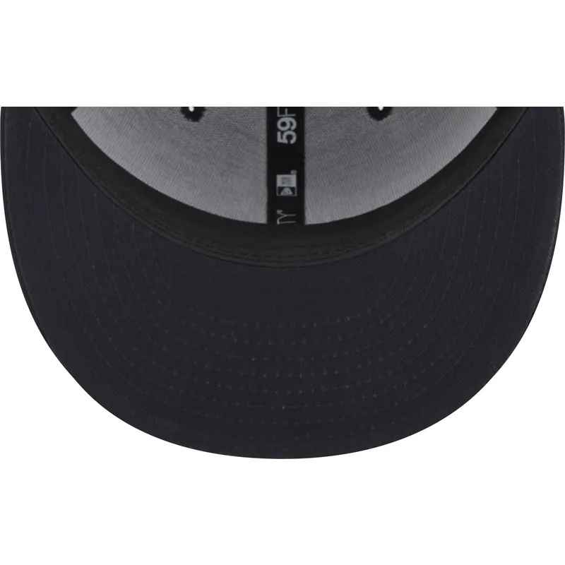 kepsar-plana-marinbla-justerad-59fifty-team-outline-fran-new-york-yankees-mlb-av-new-era