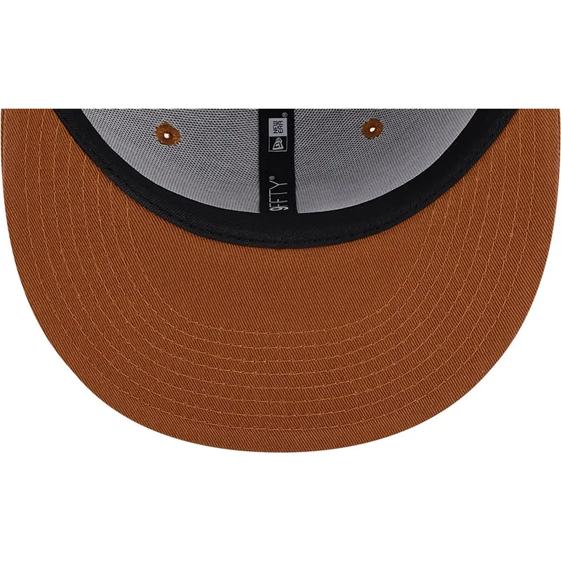 kepsar-plana-brun-snapback-9fifty-league-essential-fran-new-york-yankees-mlb-av-new-era