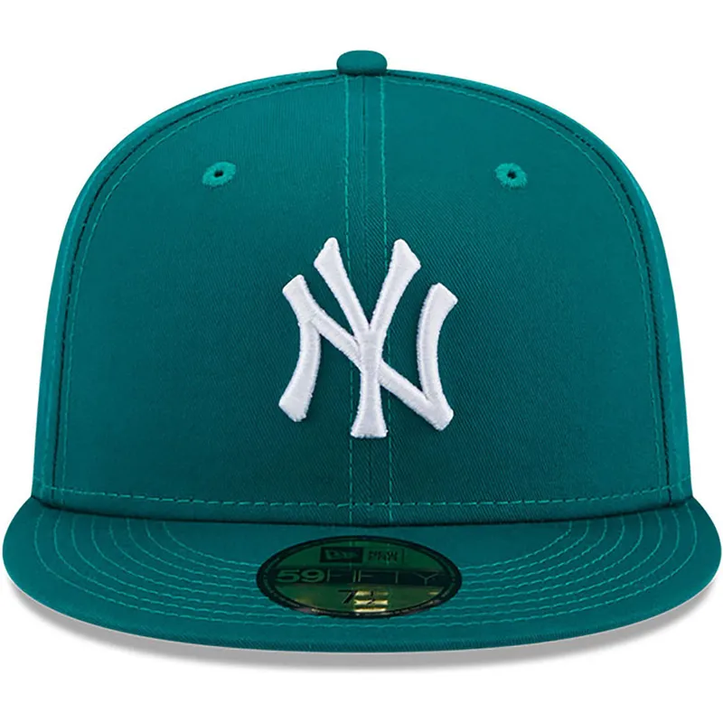 kepsar-plana-gron-justerad-59fifty-league-essential-fran-new-york-yankees-mlb-av-new-era