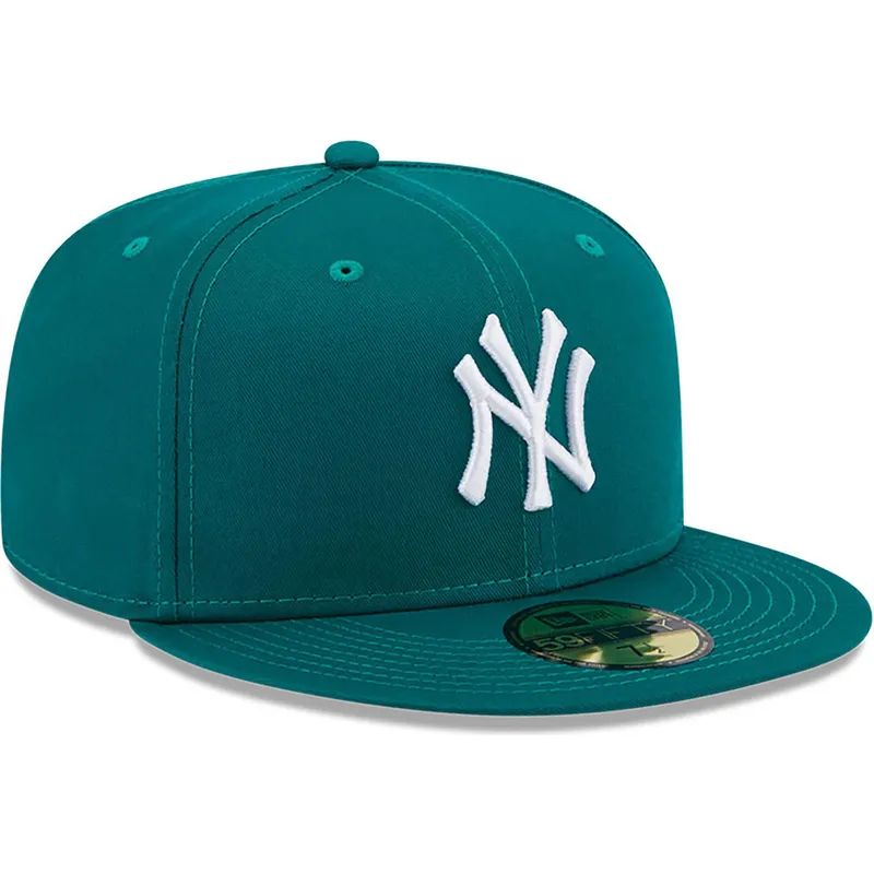 kepsar-plana-gron-justerad-59fifty-league-essential-fran-new-york-yankees-mlb-av-new-era