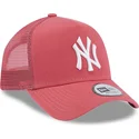 rosa-truckerkeps-a-frame-league-essential-new-york-yankees-mlb-fran-new-era