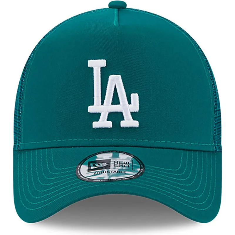 kepsar-curva-gron-snapback-a-frame-league-essential-fran-los-angeles-dodgers-mlb-av-new-era