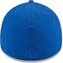 new-era-curved-brim-blue-logo-39thirty-league-essential-new-york-yankees-mlb-blue-fitted-cap