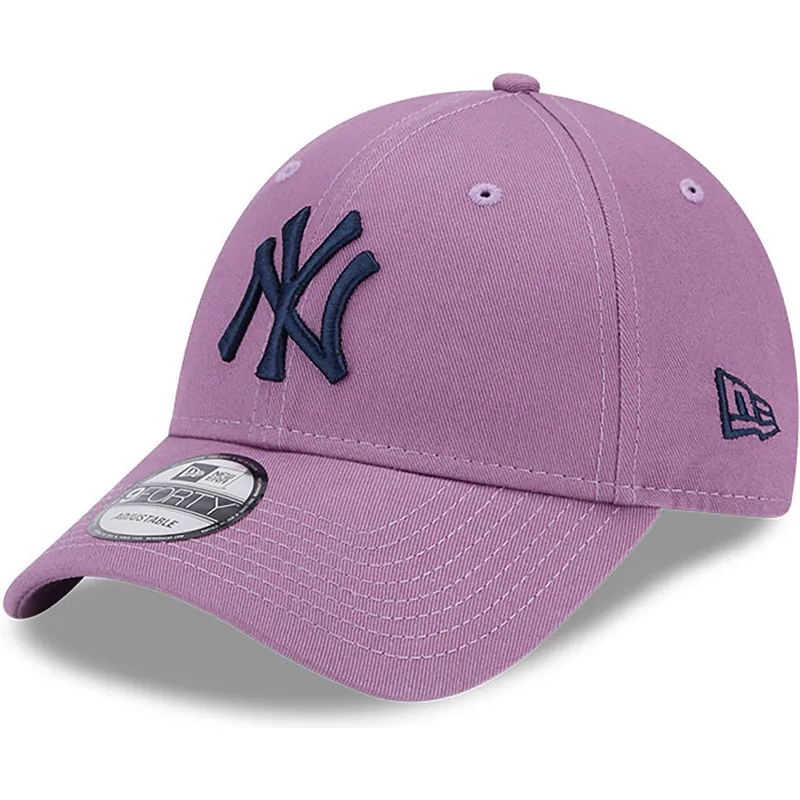 kepsar-curva-violett-justerbart-band-9forty-league-essential-fran-new-york-yankees-mlb-av-new-era