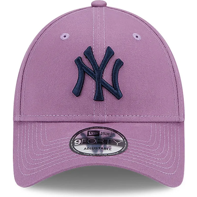 kepsar-curva-violett-justerbart-band-9forty-league-essential-fran-new-york-yankees-mlb-av-new-era