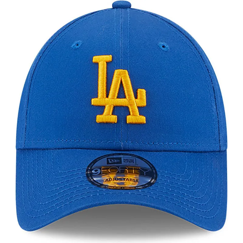 kepsar-curva-bla-justerbart-band-9forty-league-essential-fran-los-angeles-dodgers-mlb-av-new-era