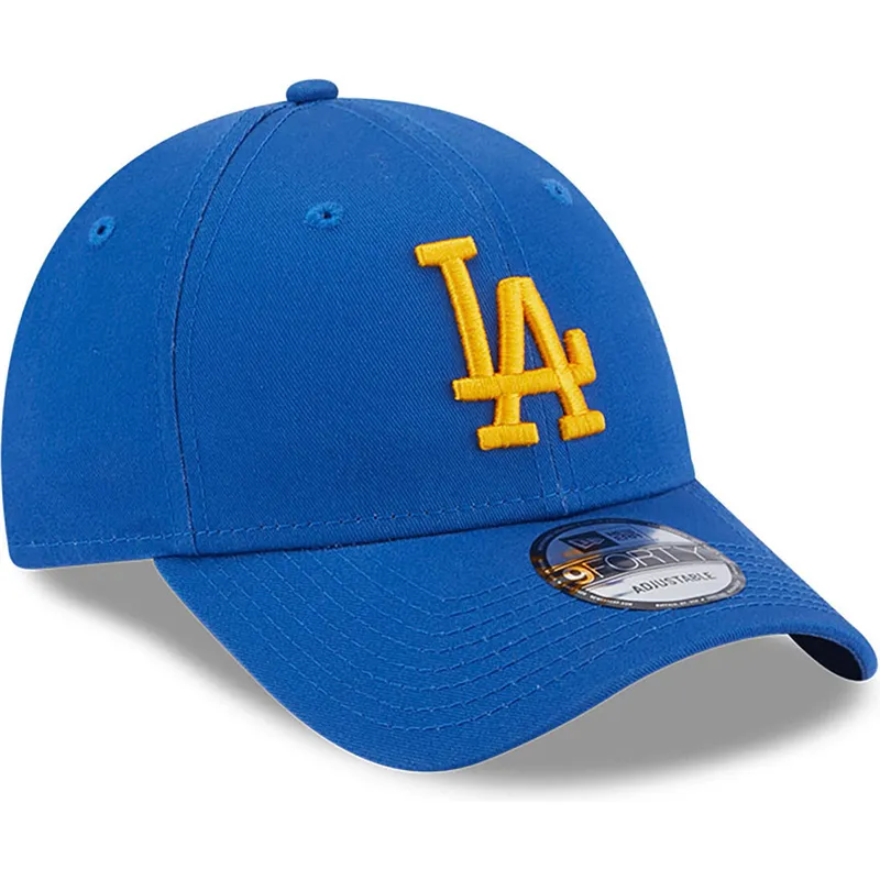 kepsar-curva-bla-justerbart-band-9forty-league-essential-fran-los-angeles-dodgers-mlb-av-new-era