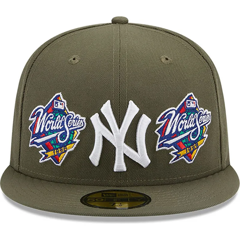 kepsar-plana-gron-justerad-59fifty-world-series-fran-new-york-yankees-mlb-av-new-era