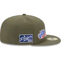 kepsar-plana-gron-justerad-59fifty-world-series-fran-los-angeles-dodgers-mlb-av-new-era