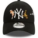 kepsar-curva-svart-justerbart-band-9forty-koi-fish-fran-new-york-yankees-mlb-av-new-era