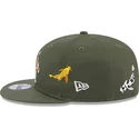 kepsar-plana-gron-snapback-9fifty-koi-fish-fran-los-angeles-dodgers-mlb-av-new-era